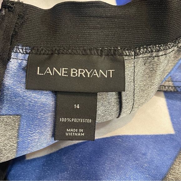 Lane Bryant Geometric A-Line Skirt - Picture 9 of 12